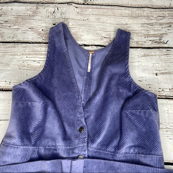 Free People Rolling Thunder Corduroy Mini Dress - Picture 3 of 9
